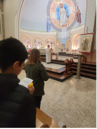 Primeiro fim de semana de novena e almoço do padroeiro