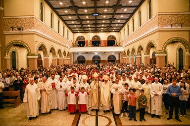 Diocese se reúne em solenidade de dedicação da Catedral