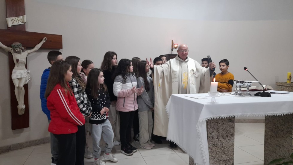 Rito do entrega do Pai Nosso